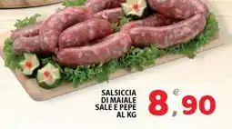 Premium Supermercati Salsiccia di maiale sale e pepe offerta
