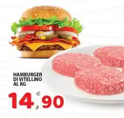 Premium Supermercati Hamburger di vitellino offerta