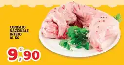 Premium Supermercati Coniglio nazionale intero offerta