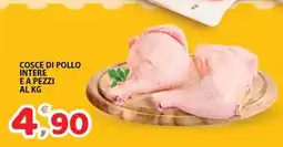 Premium Supermercati Cosce di pollo intere e a pezzi offerta