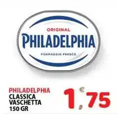 Premium Supermercati Philadelphia classica vaschetta offerta