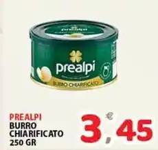 Premium Supermercati Prealpi burro chiarificato offerta