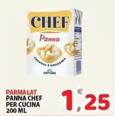 Premium Supermercati Parmalat panna chef per cucina offerta