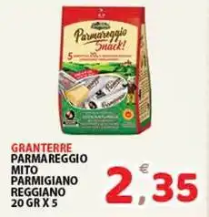 Premium Supermercati Granterre parmareggio mito parmigiano reggiano offerta