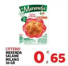 Premium Supermercati Citterio merenda salame milano offerta