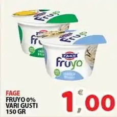 Premium Supermercati Fage fruyo 0% offerta