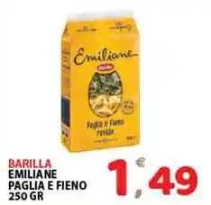 Premium Supermercati Barilla emiliane paglia e fieno offerta