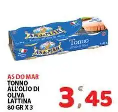 Premium Supermercati As do mar tonno all'olio di oliva lattina offerta