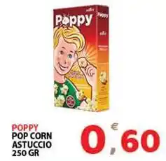 Premium Supermercati Poppy pop corn astuccio offerta