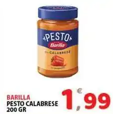 Premium Supermercati Barilla pesto calabrese offerta