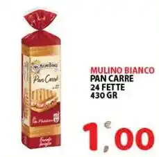 Premium Supermercati Mulino bianco pan carre 24 fette offerta