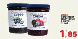 Premium Supermercati Zuegg confettura frutti bosco e mirtilli offerta