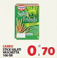 Premium Supermercati Cameo stick salati vaschetta offerta