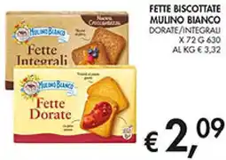 Coal Fette biscottate MULINO BIANCO offerta