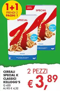 Coal Cereali special k classici KELLOGG'S offerta