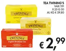 Coal Tea TWINING'S offerta