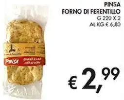 Coal Pinsa forno di ferentillo offerta