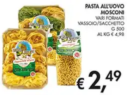 Coal Pasta all'uovo MOSCONI offerta