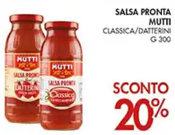 Coal Salsa pronta MUTTI offerta