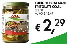Coal Funghi prataioli trifolati COAL offerta