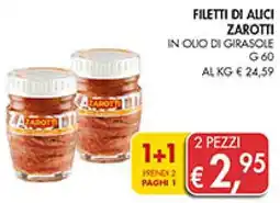 Coal Filetti di alici ZAROTTI offerta