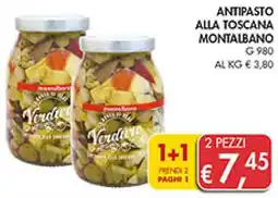 Coal Antipasto alla toscana MONTALBANO offerta