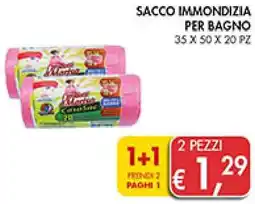 Coal Sacco immondizia per bagno offerta