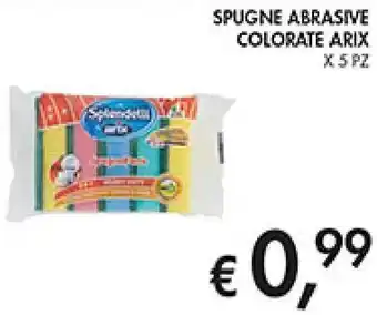 Coal Spugne abrasive colorate arix offerta