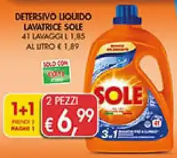 Coal Detersivo liquido lavatrice SOLE offerta