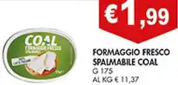 Coal Formaggio fresco spalmabile COAL offerta