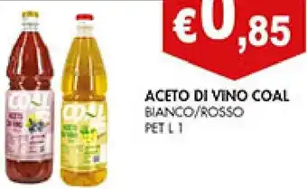 Coal Aceto di vino COAL offerta