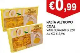 Coal Pasta all'uovo COAL offerta