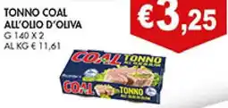 Coal Tonno coal all'olio d'oliva offerta