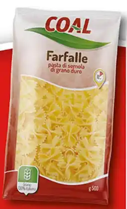 Coal Pasta di semola COAL offerta
