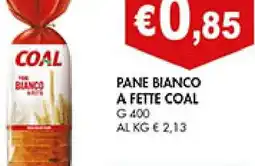 Coal Pane bianco a fette COAL offerta