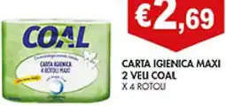Coal Carta igienica maxi 2 vel COAL offerta