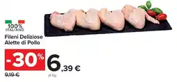 Carrefour Market Fileni Deliziose Alette di Pollo offerta
