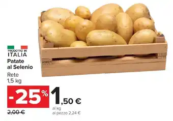 Carrefour Market Patate al Selenio offerta