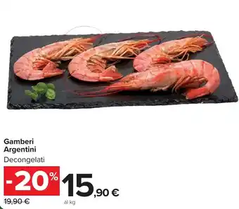 Carrefour Market Gamberi Argentini offerta