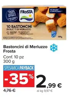 Carrefour Market Bastoncini di Merluzzo Frosta offerta
