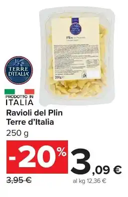 Carrefour Market Ravioli del Plin Terre d'Italia offerta