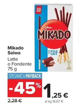 Carrefour Market Mikado Saiwa offerta