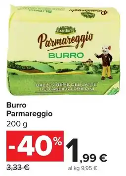 Carrefour Market Burro Parmareggio offerta