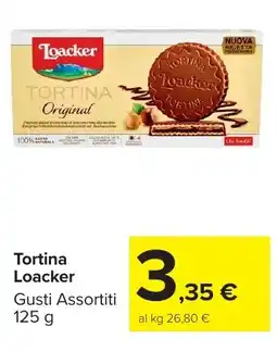 Carrefour Market Tortina Loacker offerta
