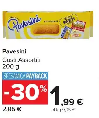 Carrefour Market Pavesini offerta
