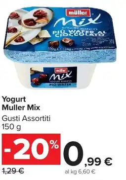 Carrefour Market Yogurt Muller Mix offerta