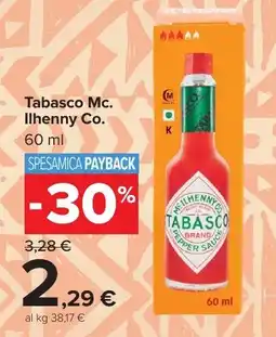 Carrefour Market Tabasco Mc. Ilhenny Co. offerta