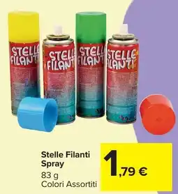 Carrefour Market Stelle Filanti Spray offerta