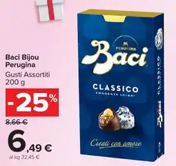 Carrefour Market Baci Bijou Perugina offerta