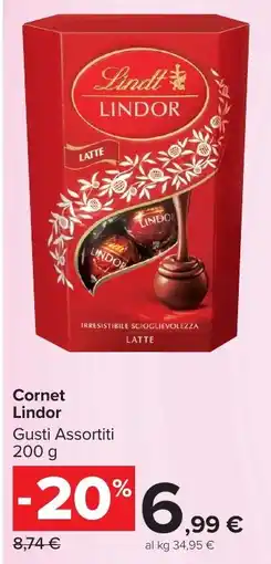 Carrefour Market Cornet Lindor offerta